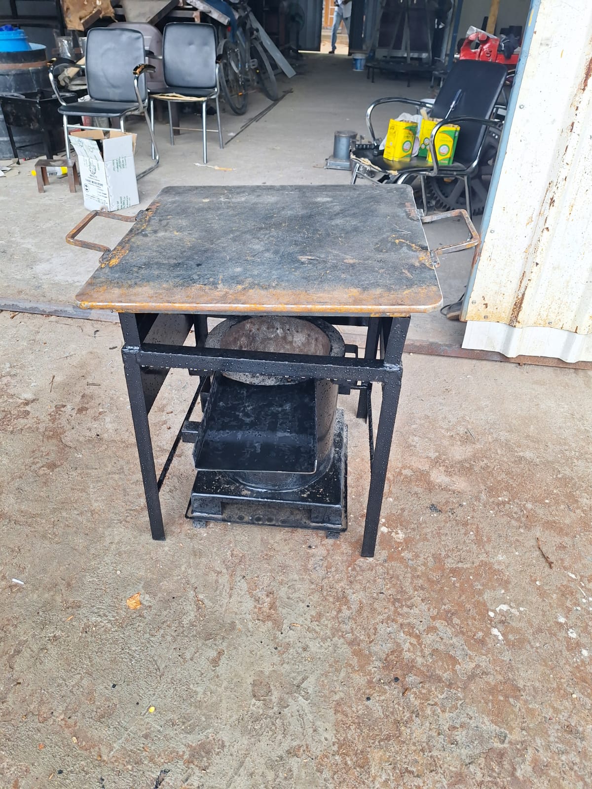 Dosa Tawa With Thermic Oil Heating